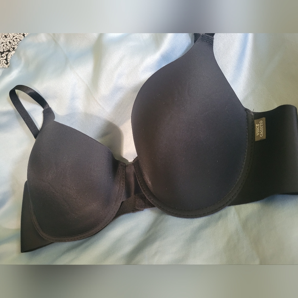 Vince Camuto Neutral Black Bra 38C